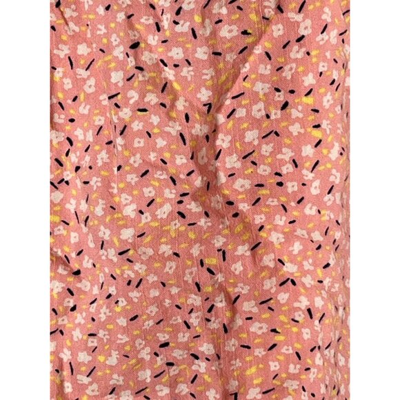 Old Navy Girls Small 6/7 Pink Floral Tank Top Summer Casual Blouse - Picture 5 of 13